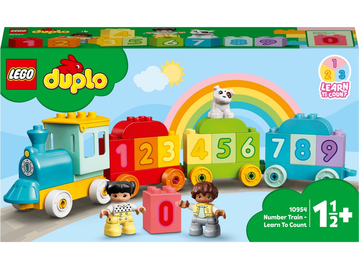 Lego klotsid Duplo 10954 Creative Play Numbrirong – õpi loendama