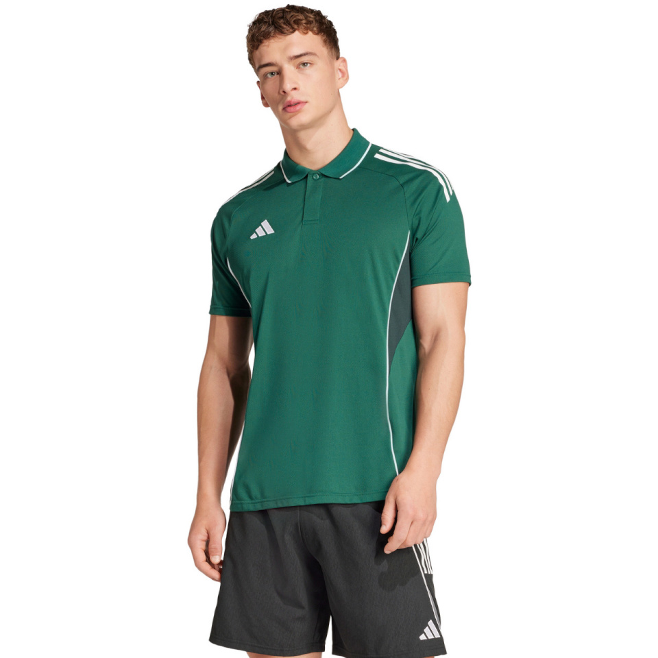 Adidas Teamwear T-särk meestele Tiro 25 Competition Polo roheline JY1897 suurus XL