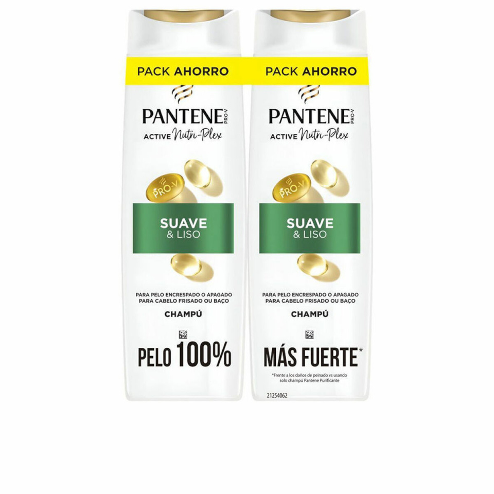 Pantene niisutav šampoon SUAVE Y LISO 325ml (2 Ühikut)