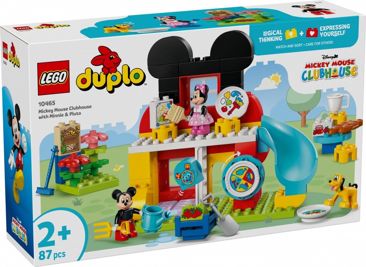 LEGO klotsid 10465 DUPLO Micky Maus Wunderhaus mit Minnie und Pluto
