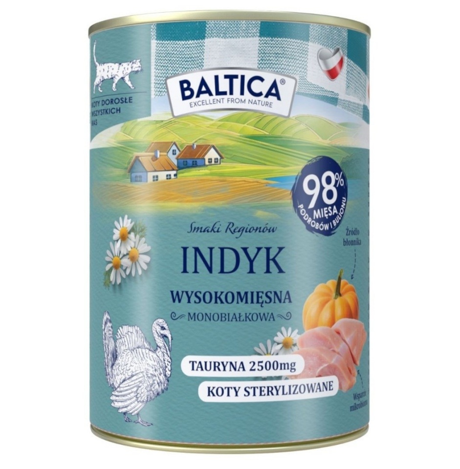 Baltica kassitoit Flavors of The Regions Turkey Mono, 400g