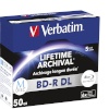1x5 Verbatim toorikud M-Disc BD-R Blu-Ray 50GB 6x Speed, Jewel Case