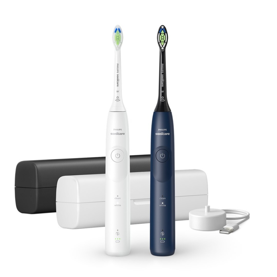 Philips elektriline hambahari HX7119/01 Series 5500 Rechargeable Sonic Electric Toothbrush, valge/must