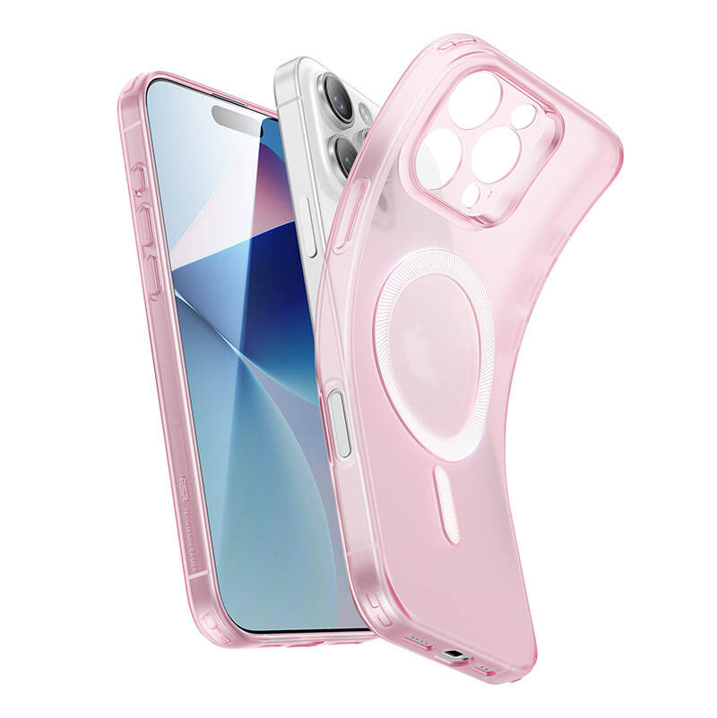 ESR kaitsekest Zero Clear Case (HaloLock) case for iPhone 16 Pro (roosa)