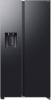 Samsung külmik RS70F64KEFEO Side by Side Refrigerator with Freezer, 640L, tumehall