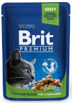 Brit kassitoit Premium Cat Chicken Sterilised, 100g