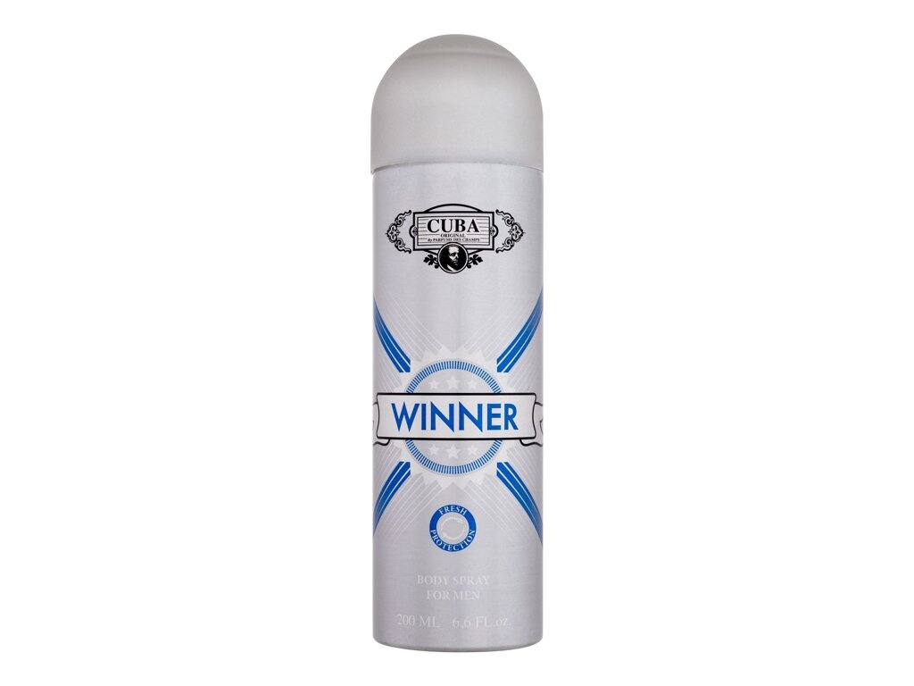 Cuba deodorant Winner 200ml, meestele