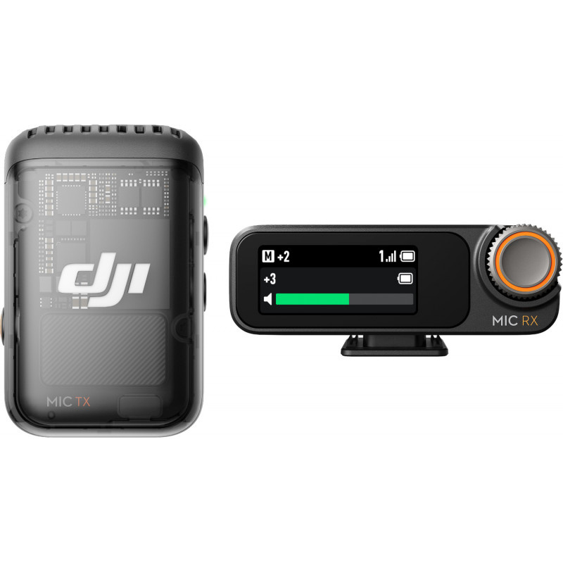 DJI Mic 2 (1TX + 1RX) juhtmevaba mikrofonisüsteem
