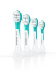 Philips lisaharjad HX6034/90 Sonicare Toothbrush Heads for Kids, 4tk, valge