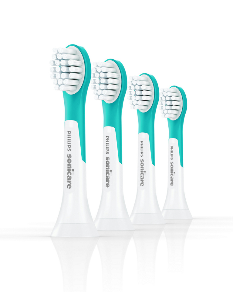 Philips lisaharjad HX6034/90 Sonicare Toothbrush Heads for Kids, 4tk, valge