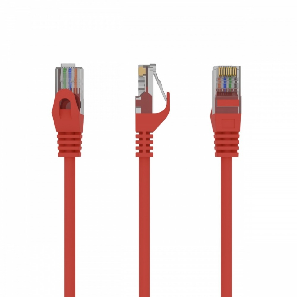 Gembird võrgukaabel Patchcord cat.6 UTP 1.5m punane