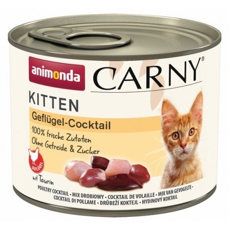 Animonda kassitoit Carny Kitten Poultry Cocktail, 200g