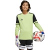 Adidas Teamwear T-särk Bramkarska lastele Squadra 25 Long Sleeve laimiroheline JJ1940 suurus 152cm
