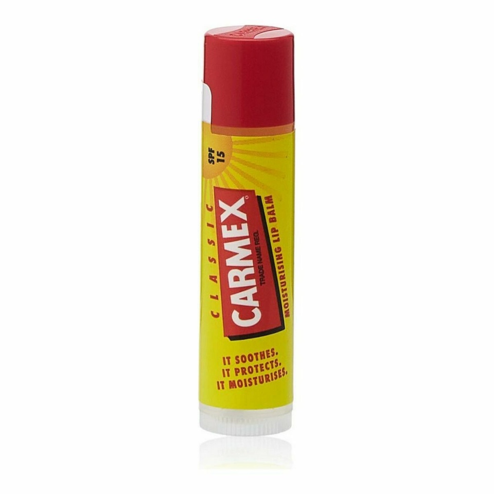 Carmex niisutav huulepalsam Classic kollane must Spf 15 Stick