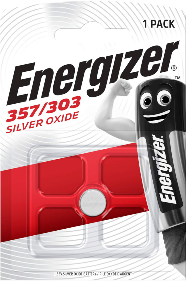 Energizer patarei Energizer Silver Oxide 357/303 FSB1