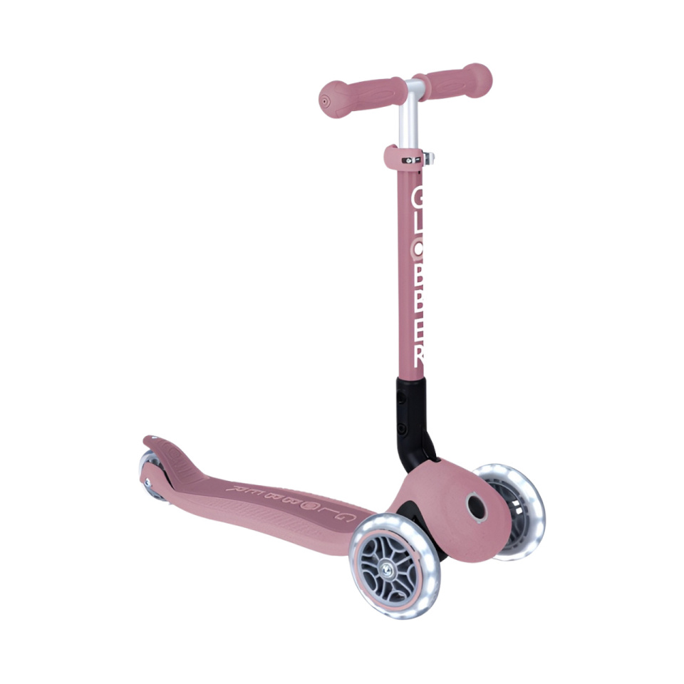 Globber tõukeratas Junior Foldable Lights Eco (beere)