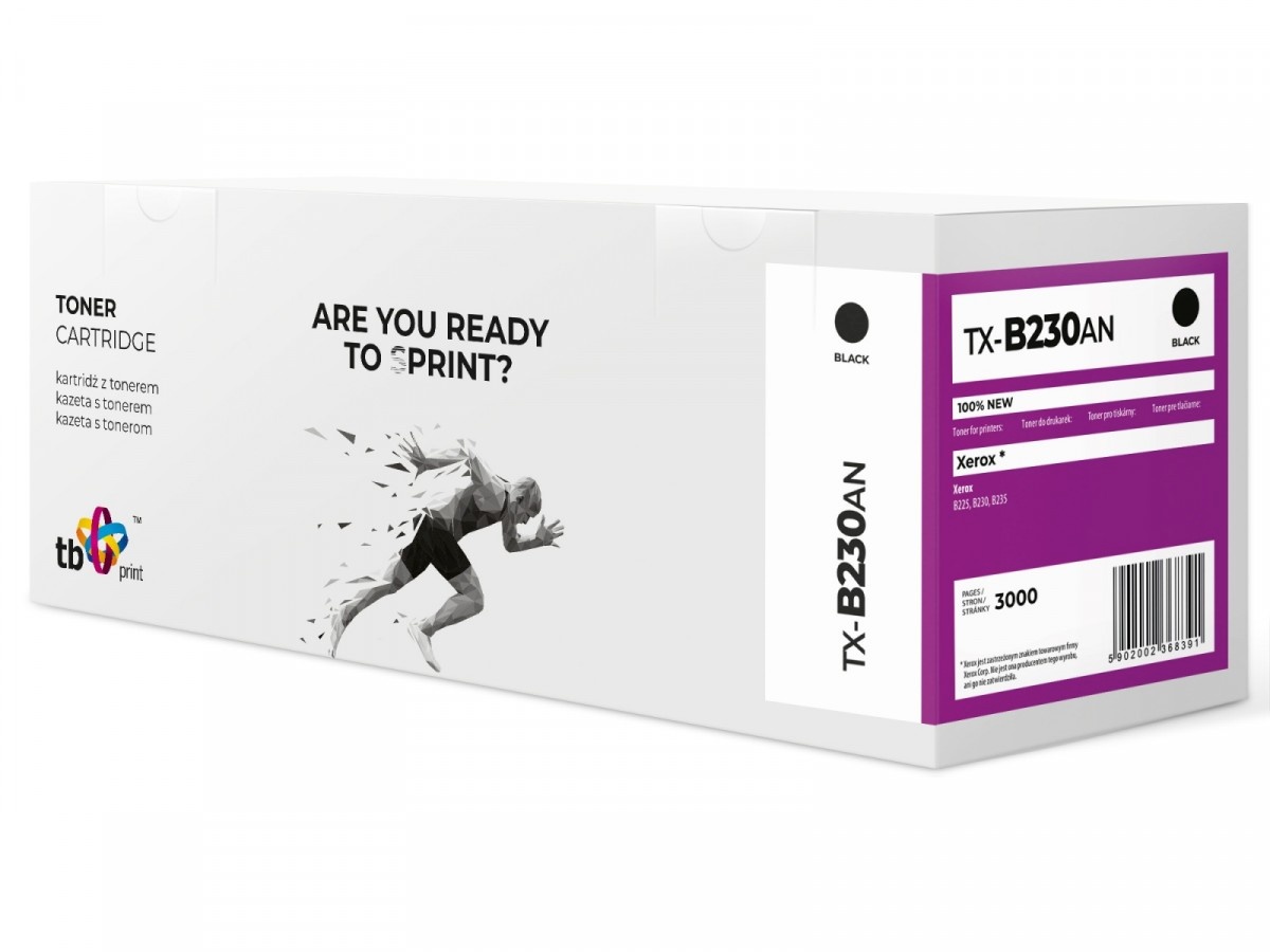TB Print tooner for Xerox B225/230/235 TX-B230AN BK 100% new