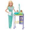 Barbie mängukomplekt Baby Doctor Blonde Pediatrician GKH23