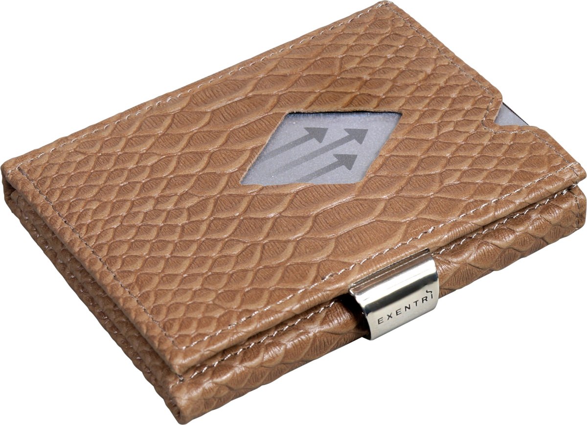 Exentri kaarditasku Nahast rahakott, kõrbekobra