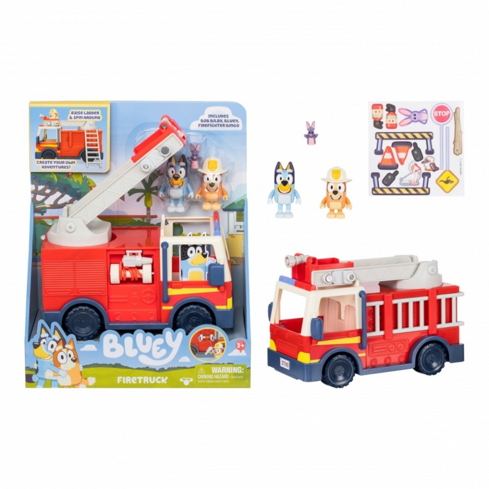 Tm Toys mängufiguur set Bluey Fire truck