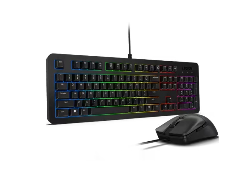 Lenovo klaviatuur Legion KM310 RGB | Gaming Keyboard and Mouse Set | Wired | US English | must