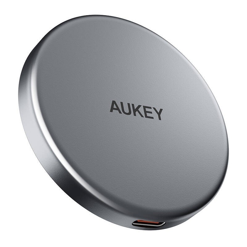 Aukey juhtmevaba laadija Magnetic Wireless Charger 15w Aukey must