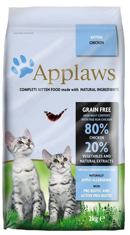 Applaws kuivtoit kassile 5060122491419 Cats Dry Food 2kg Kitten Chicken