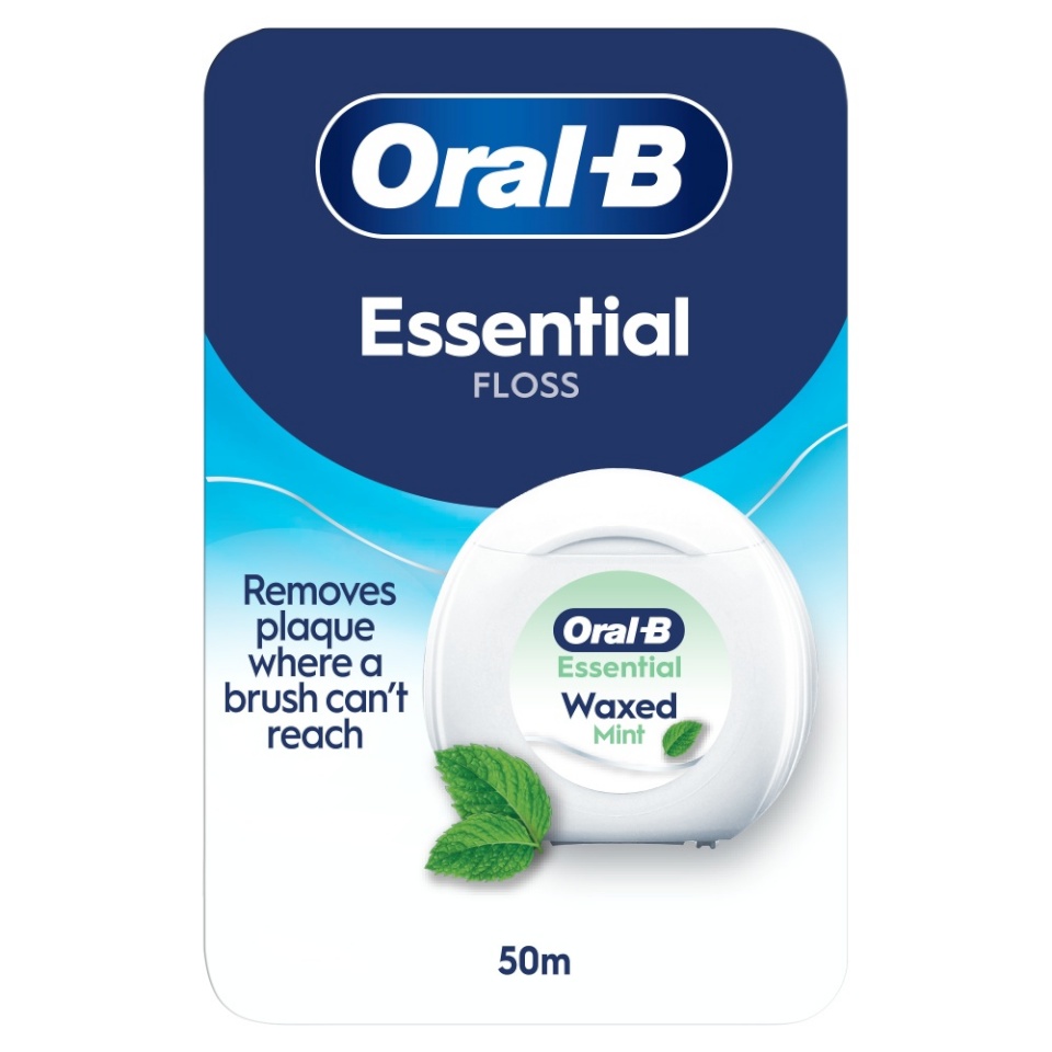 Braun Oral-B Essential Mint Vahatatud hambaniit 50m