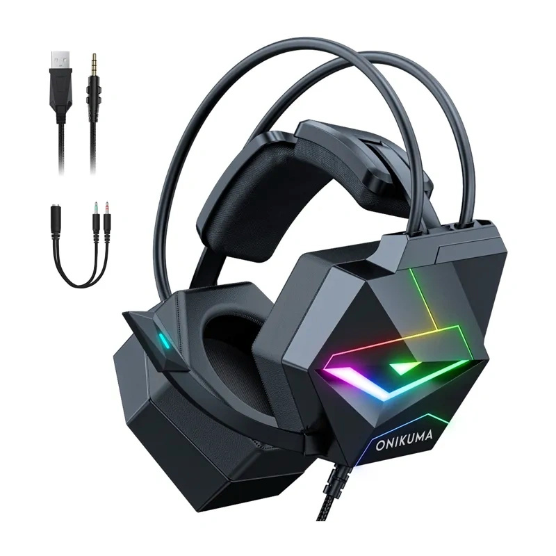 ONIKUMA kõrvaklapid X20 Gaming Headphones (must)