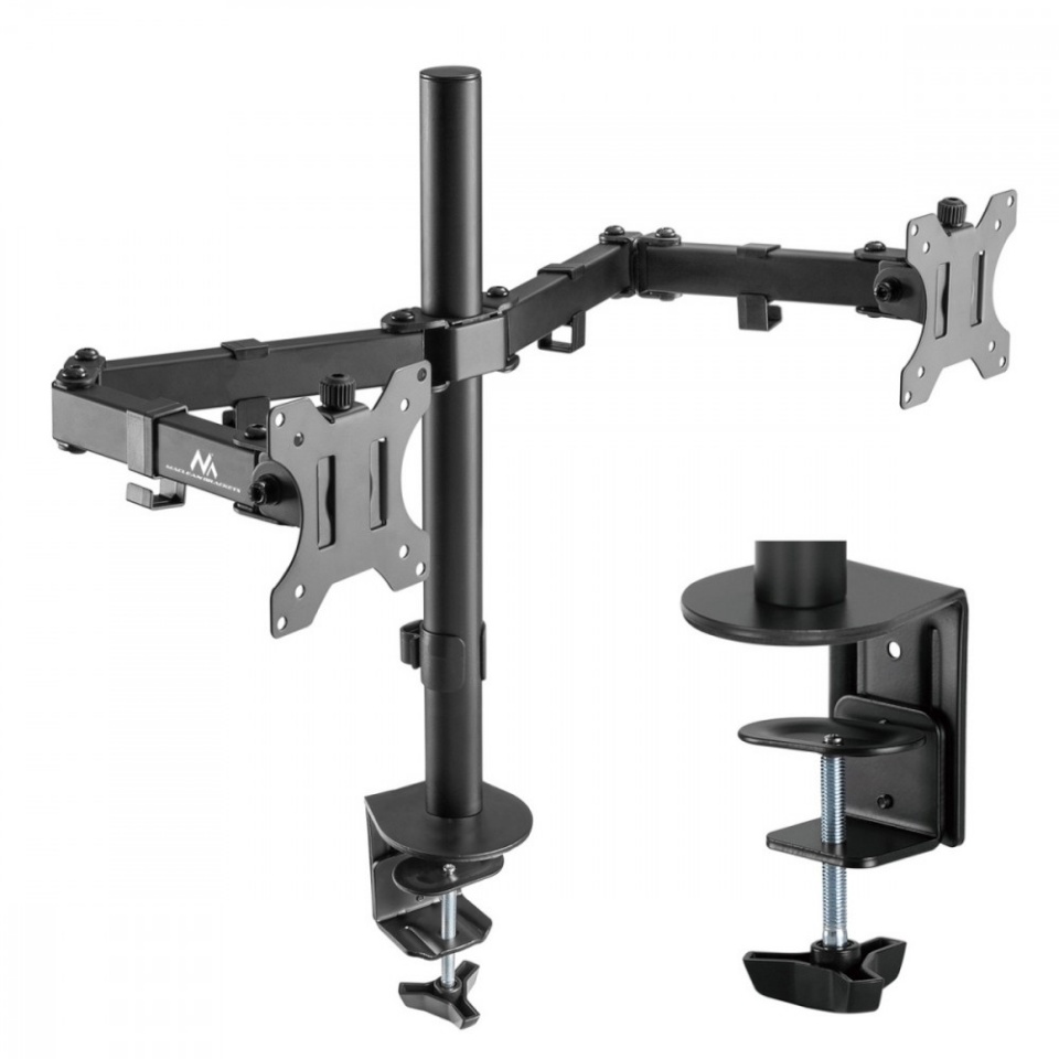Maclean Double Desk Monitor LCD kinnitus NC-884