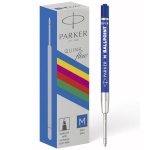 1x20 Parker Quinkflow Basic Ballpoint Pen Refill M sinine