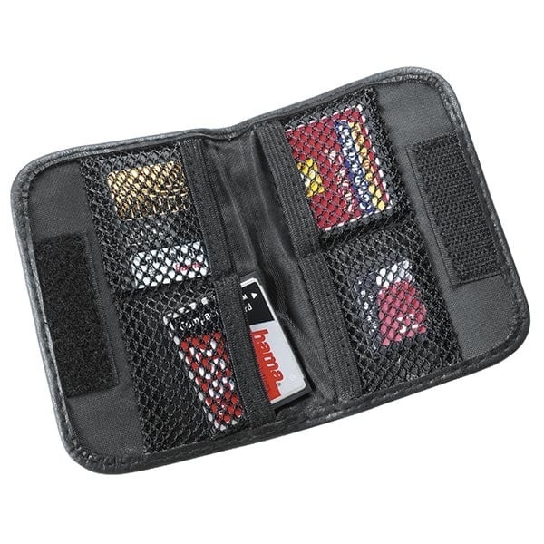 Hama mälukaardi ümbris Memory Card Case must 47152