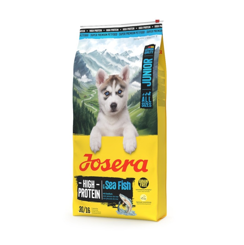 Josera kuivtoit koerale Junior High Protein Sea Fish - Dry Dog Food- 12,5kg
