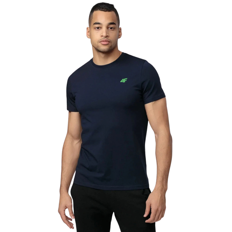 4F T-särk meestele M4483 tumesinine 4FWSS26TTSHM4483 31S suurus L