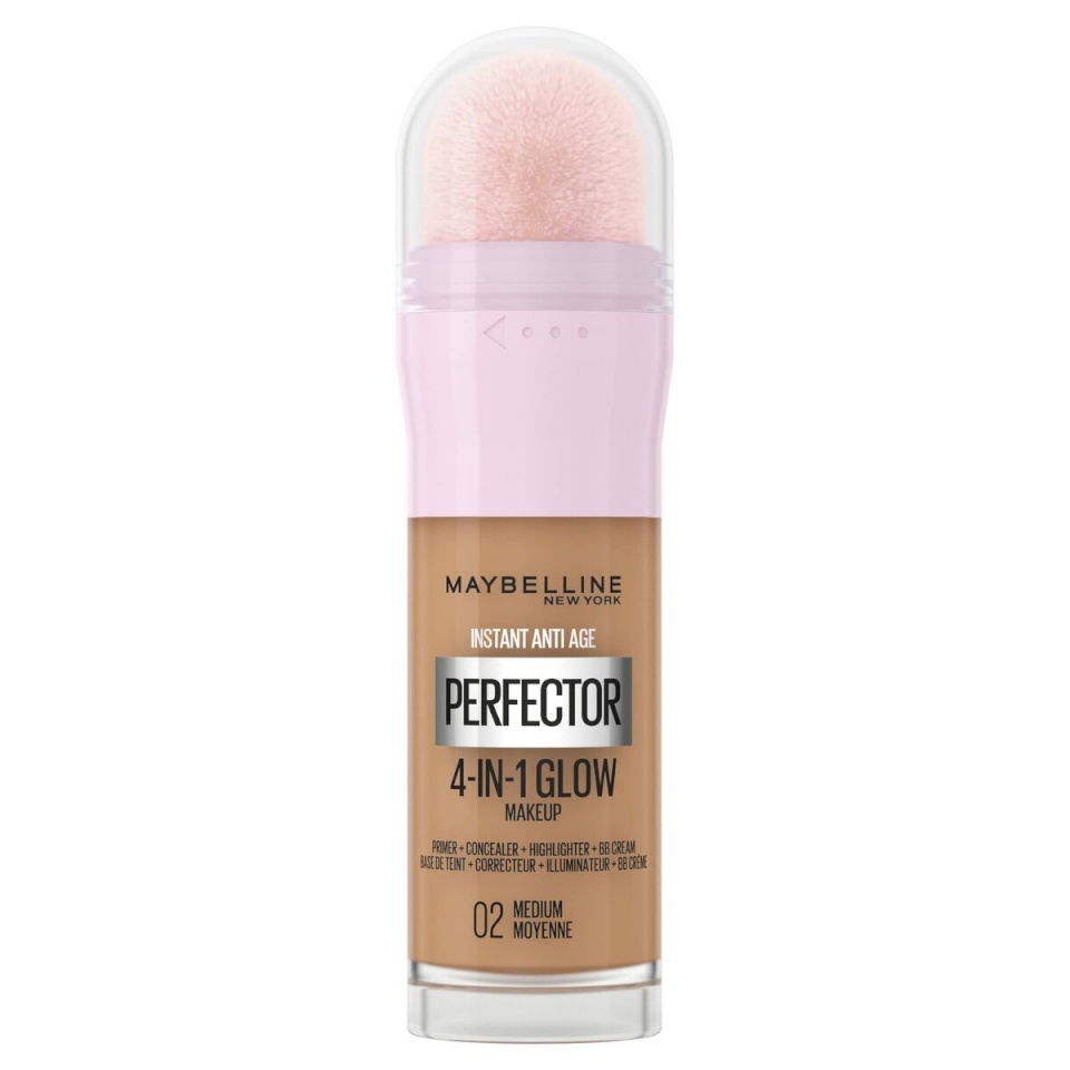 Maybelline jumestuskreem Instant Age Perfector Glow Nº 02 Medium Moyenne 20ml