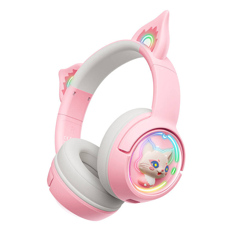 Onikuma mänguri kõrvaklapid ONIKUMA B5 Gaming headset roosa