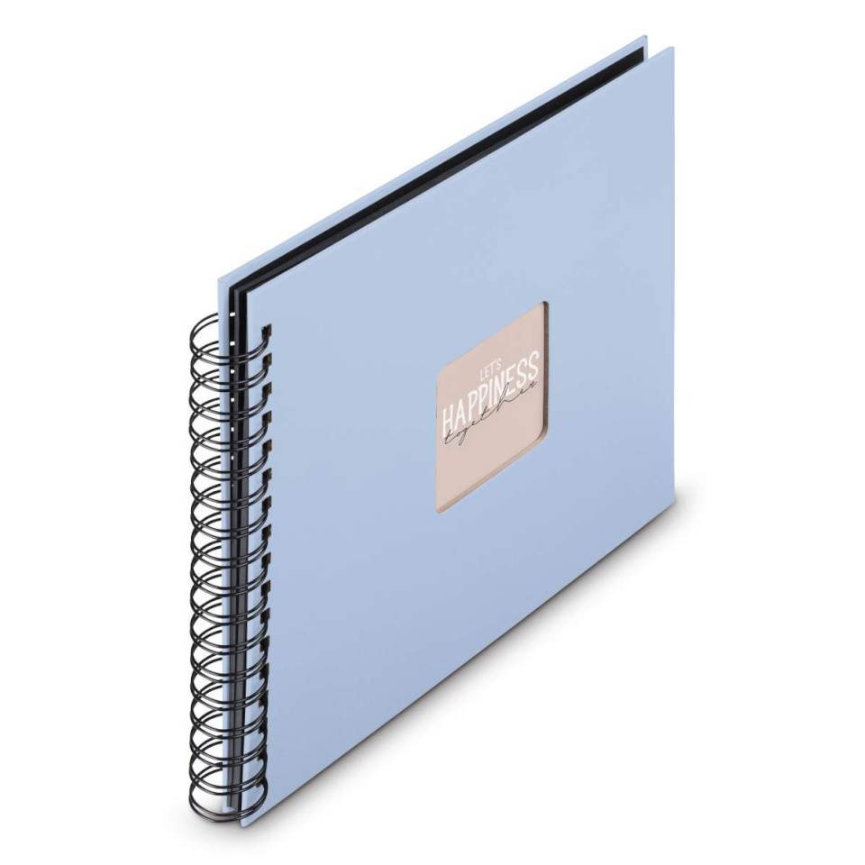 Hama fotoalbum Fine Art 28x24 cm laguun, 50 valged leheküljed spiraalalbum