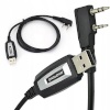 BAOFENG kaabel USB-Cable for programming UV-5R 82 888S UV-S9 PLUS UV-13 16 17 21 radios with a K-type plug