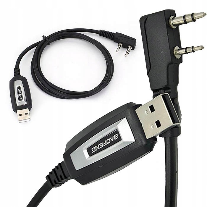 BAOFENG kaabel USB-Cable for programming UV-5R 82 888S UV-S9 PLUS UV-13 16 17 21 radios with a K-type plug
