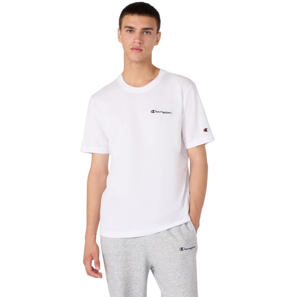 Champion T-särk meestele SS Tee valge 221798 WW001 suurus M