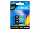 BLOW aku Rechargeable R3 NiMH AAA 1100mAh XTREME 4tk