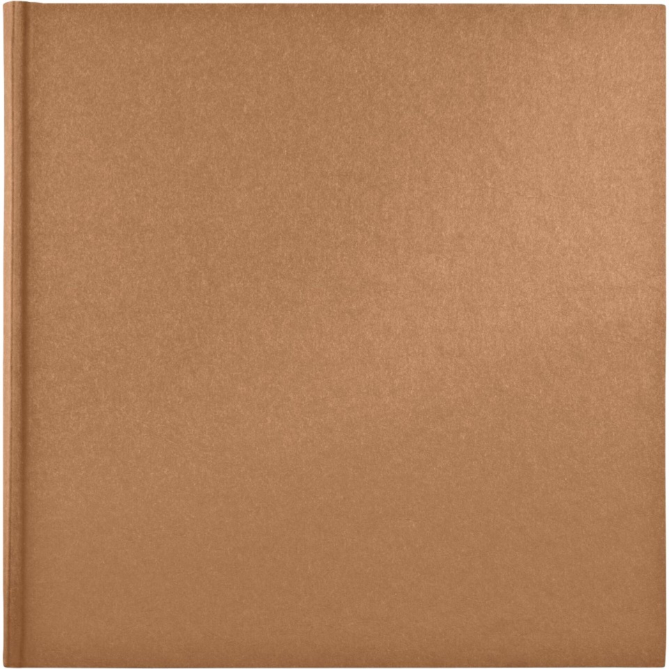 Hama fotoalbum Jumbo Wrinkled braun 30x30 80 weiße Seiten 7611