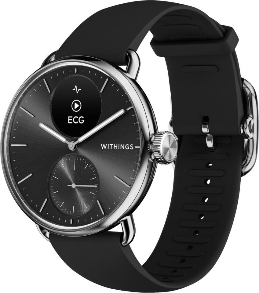 Withings Scanwatch 2 nutikell, 38 mm, must