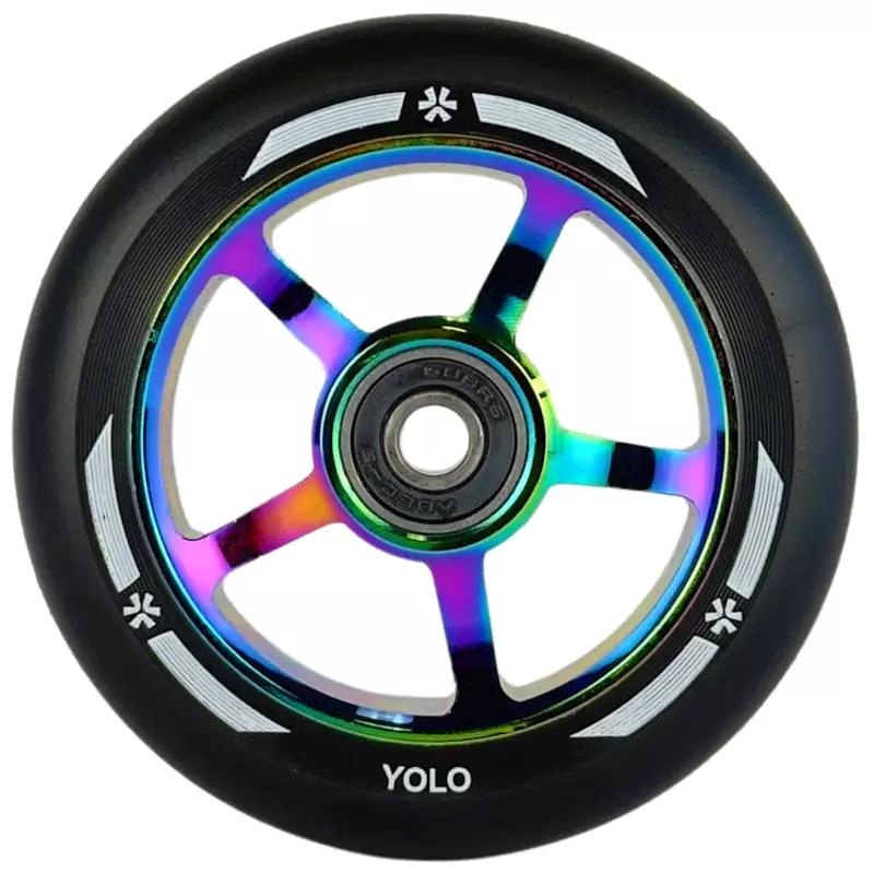 - Tõukeratta ratas Union Yolo Pro Scooter Wheel 100mm Black/Neochrome
