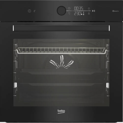 Beko integreeritav ahi BBIM17400BMPW Beko, 72L, auru- ja pürolüüspuhastus, must