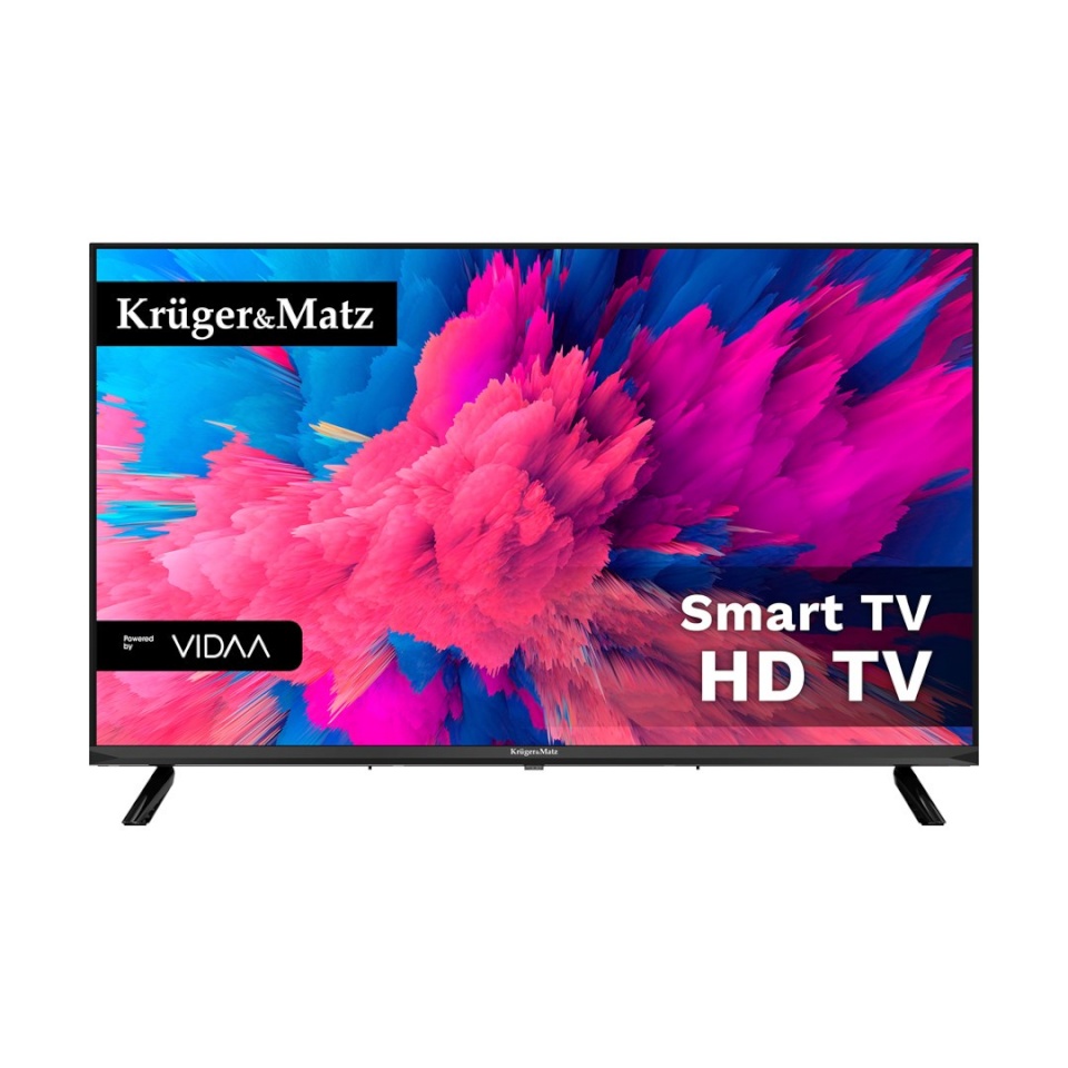 Kruger & Matz televiisor Krüger&Matz KM0232-V3 TV 81.3 cm (32") HD Smart TV Wi-Fi must