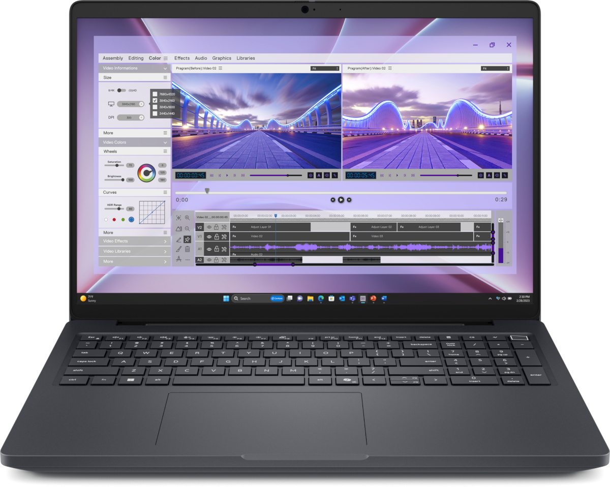 Dell arvuti Pro Max 16 MC16250 /Core Ultra 7 265H/1x32GB/512GB SSD/16" FHD+/RTX PRO 1000 Blackwell 8GB/FgrPr+Smart Card/FHD IR Cam/Mic/WLAN+WWAN/US Backlit klaviatuur/6 Cell/W11Pro/3yrs Onsite