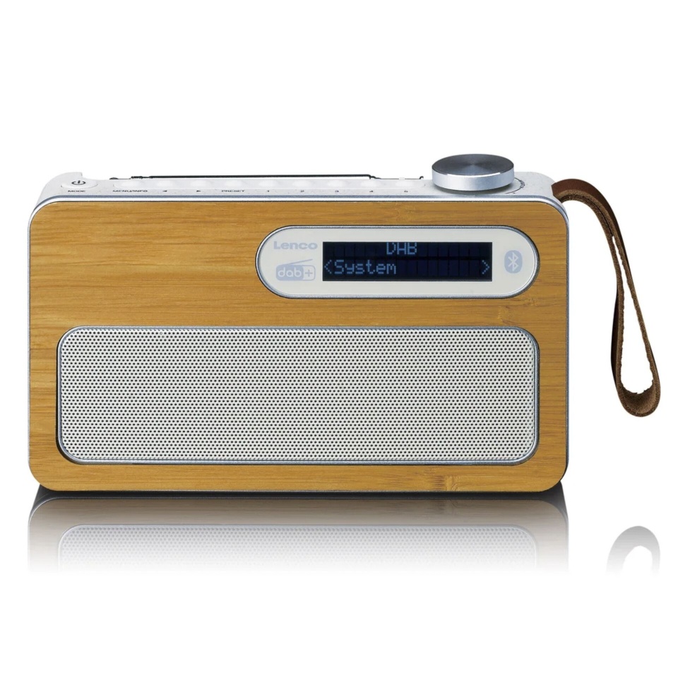 Lenco raadio PDR-040EF bamboo