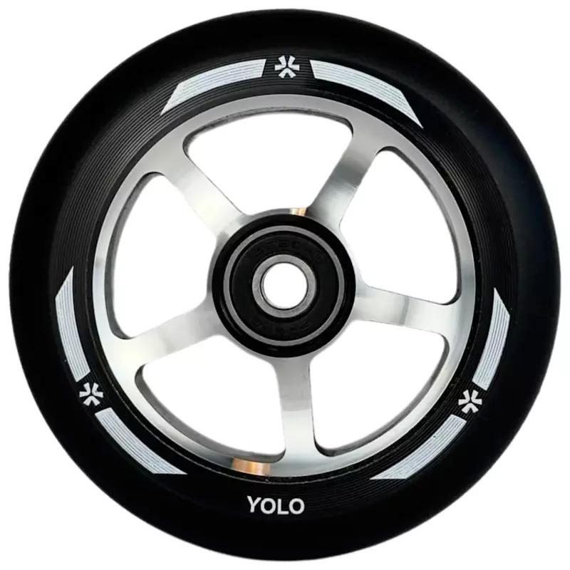 Union Tõukeratta ratas Yolo Pro Scooter Wheel 100mm Black/Raw/Black