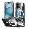 ESR kaitsekest Classic Hybrid (HaloLock) case with stand for iPhone 16 Plus (transparent)
